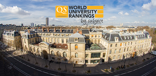 Classement mondial par discipline : MINES ParisTech au top 50 !