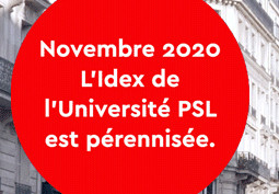 Confirmation de l'IdEx PSL