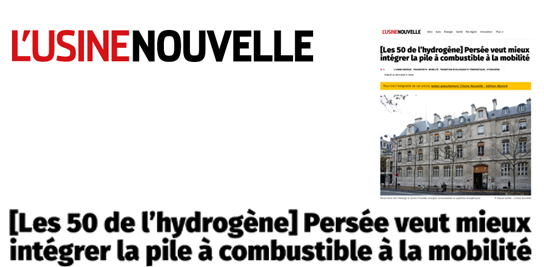 PERSEE parmi « Les 50 de l’hydrogène » en France